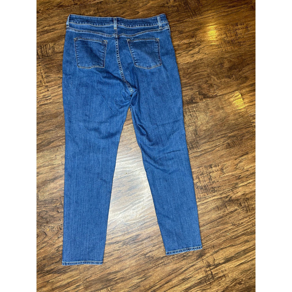 L.L. Bean Classic Fit 14 Petite Denim Women's Vintage - Picture 5 of 7